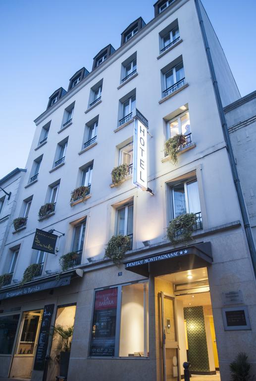 Denfert-Montparnasse Hotel Paris Exterior foto